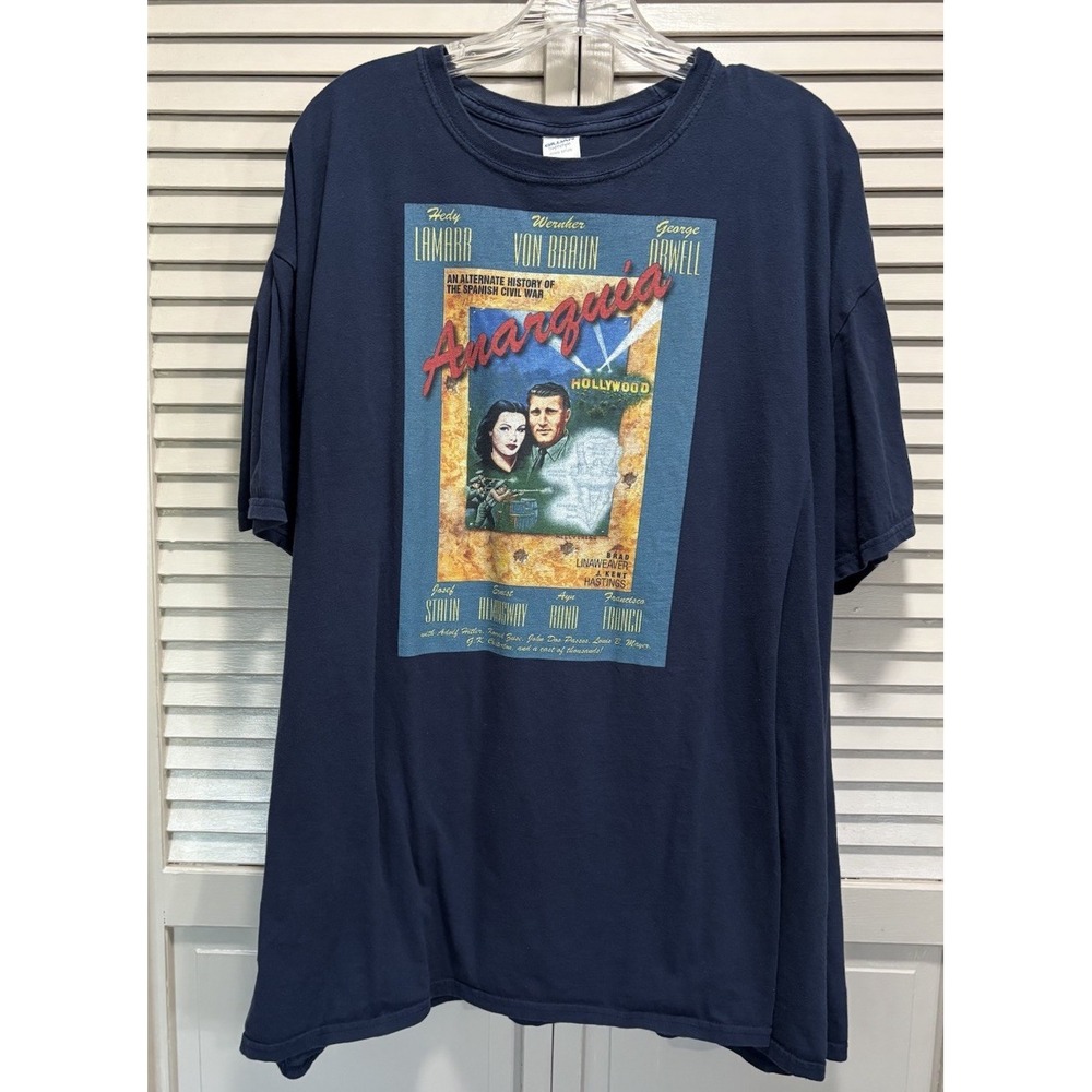 Gildan Graphic Tshirt‎ Amarquia Spanish Movie Short Sleeve Size 3XL Civil War